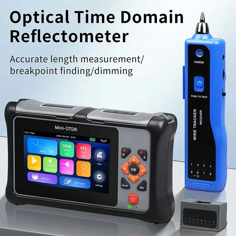 جهاز اختبار الألياف البصرية CO - مراجعة Optical Time Domain Reflectometer Otdr 1310 1550Nm وسعره